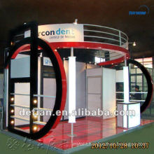 Portable modular 10'x20' Exhibition trade show booth design for free custom made by Shanghai Detian